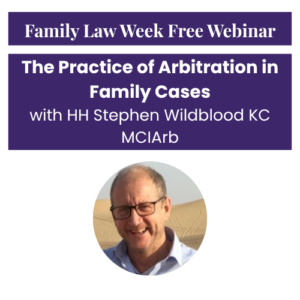 The Practice of Arbitration in Family Cases