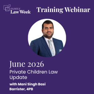 June 2026- Private Children Law Update