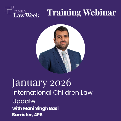 January 2026- International Children Law Update
